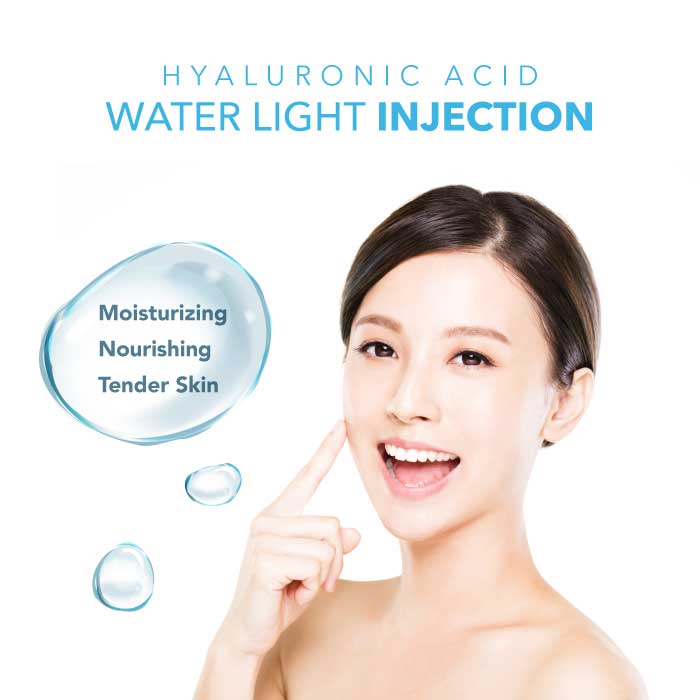 Water-light injection